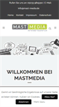Mobile Screenshot of mast-media.de